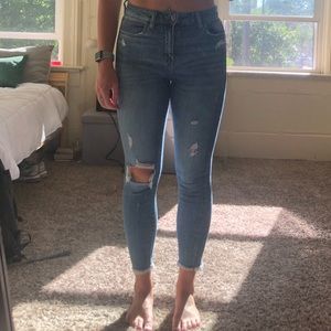 Distressed Skinny Jeans